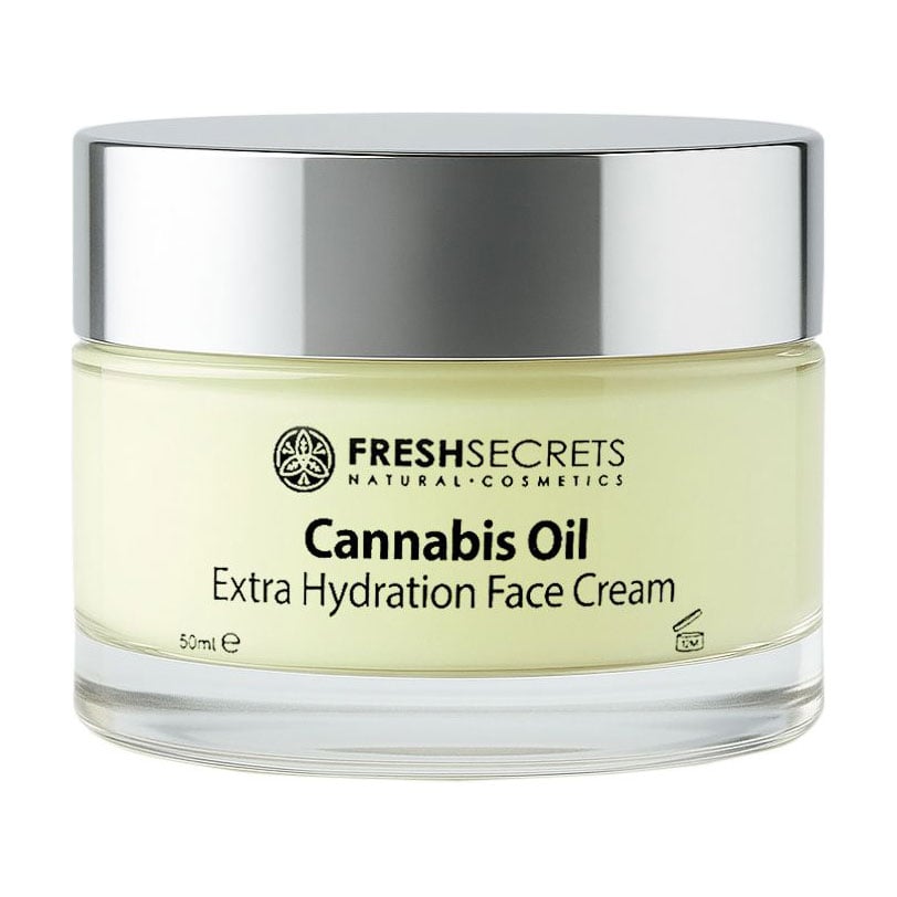Крем для обличчя Madis Fresh Secrets Cannabis Oil Extra Hydration Face Cream, 50 мл